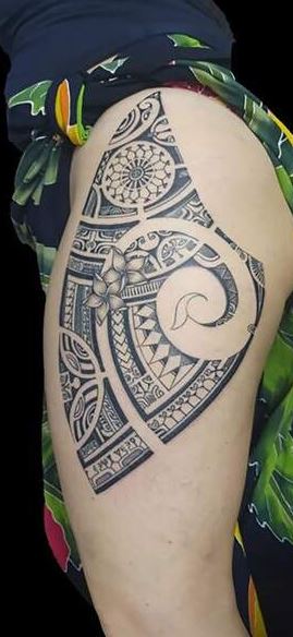 tatouage Cuisse