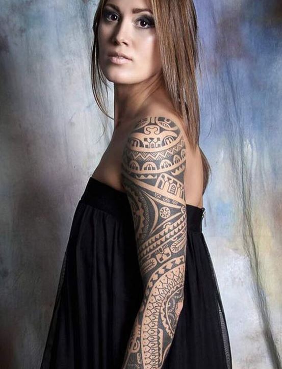 tatouage Polynésien Bras
