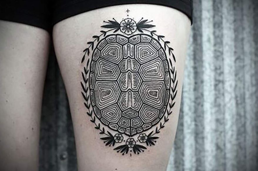 tatouage Tortue