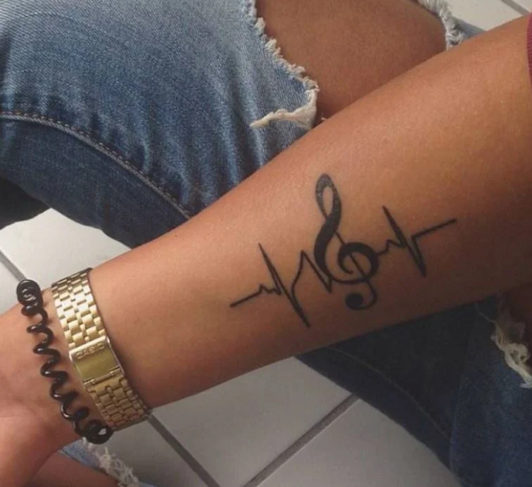 tatouage Musical