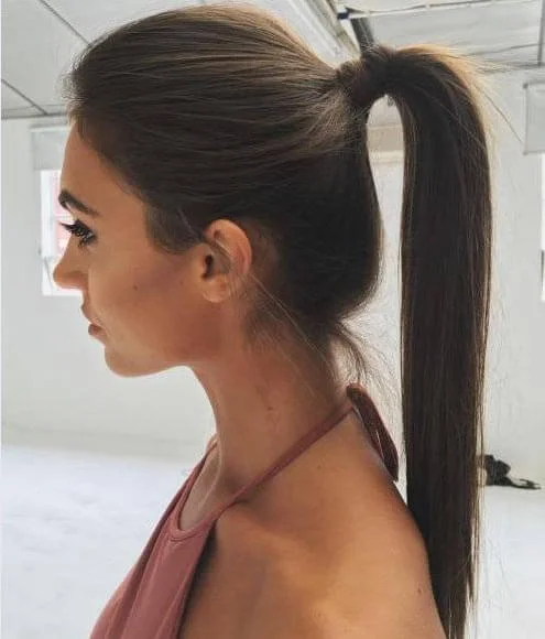 Queue De Cheval Classique Pour Cheveux Fins