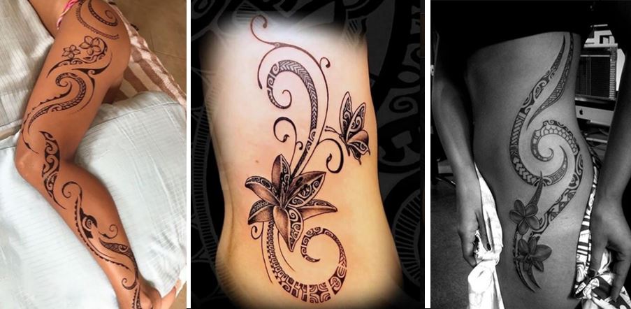 Différents Tatouages Polynésien