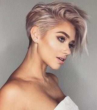 Pixie Coupe Cheveux Courte