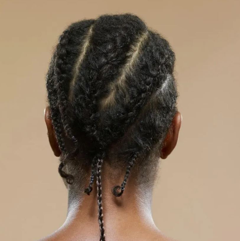 Cornrows épais