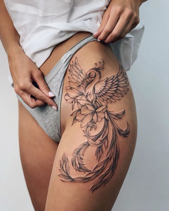 Tatouage Phoenix