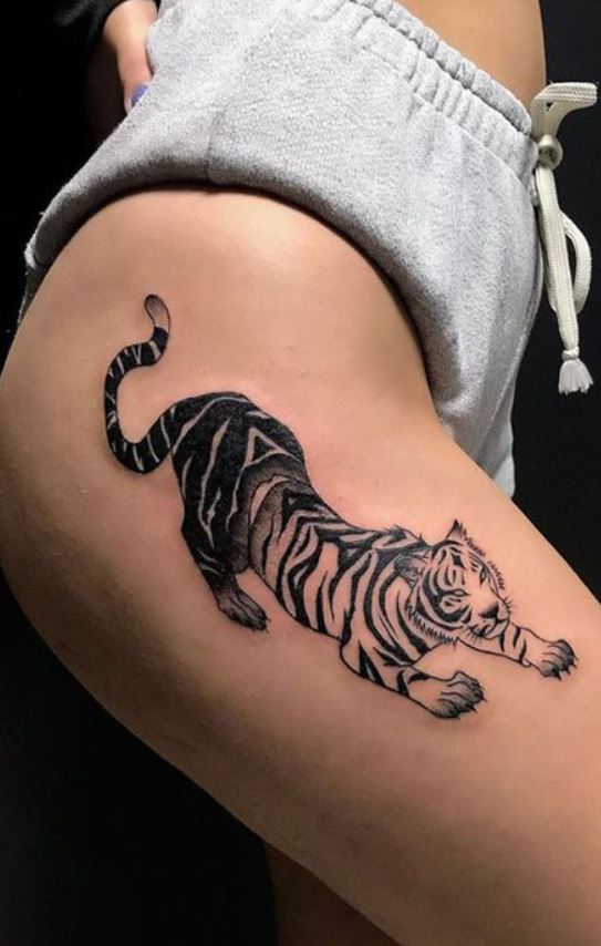 Tatouage de tigre