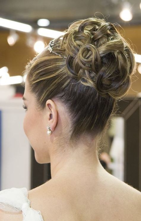 chignon Travaillé 