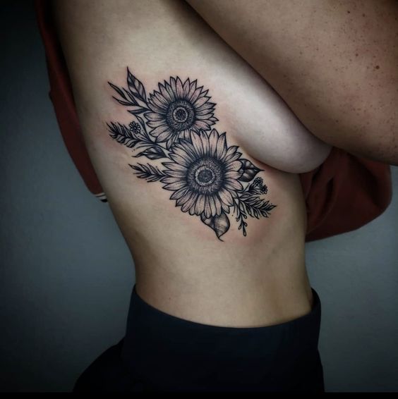 tournesols à L'encre Noire