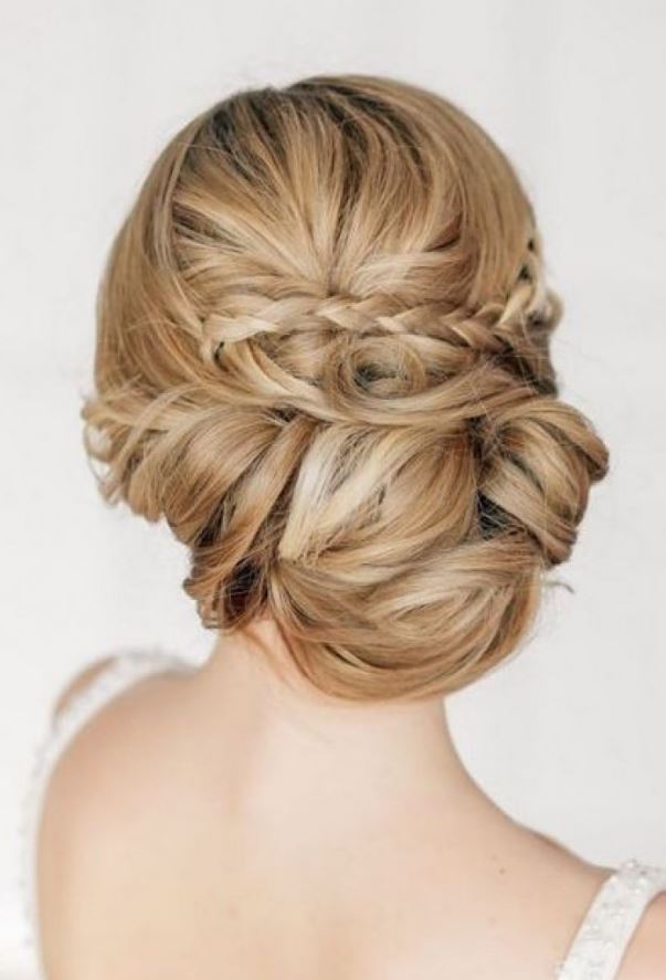 chignon Décor Tresse 