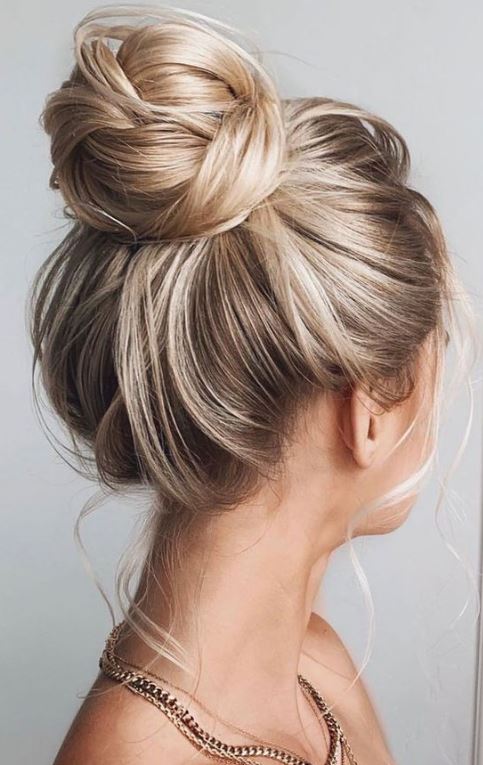 joli Chignon Haut 