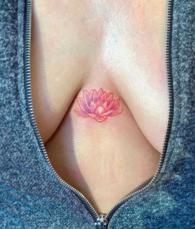 Fleur de lotus couleur
