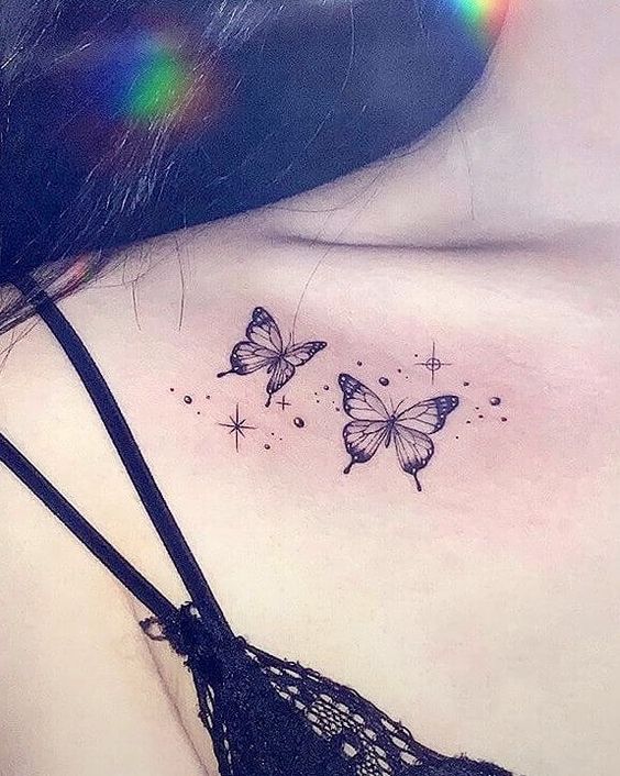 Papillons & étoiles