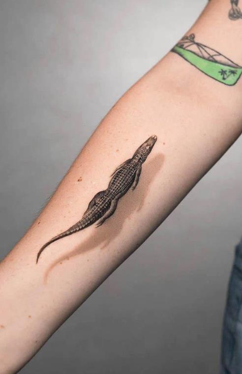 Crocodile Tatoo 