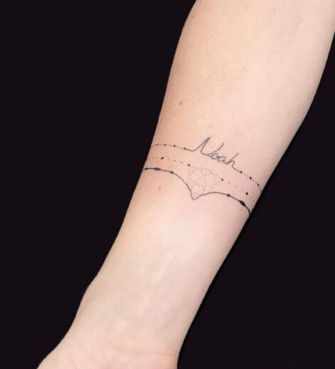Tatouage Prnom Bracelet