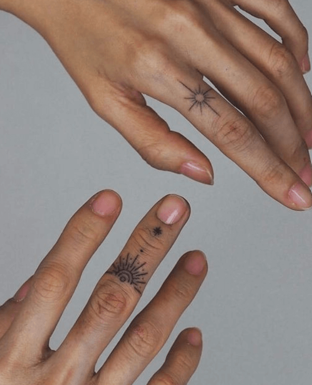 tatouage d'astres