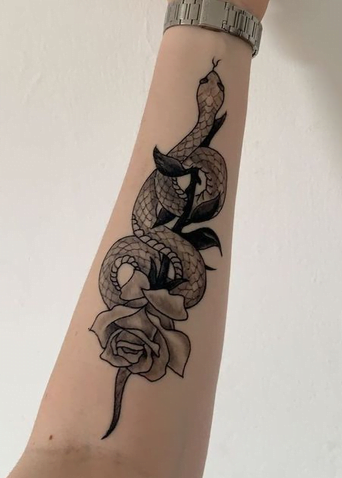 Serpent Et Rose