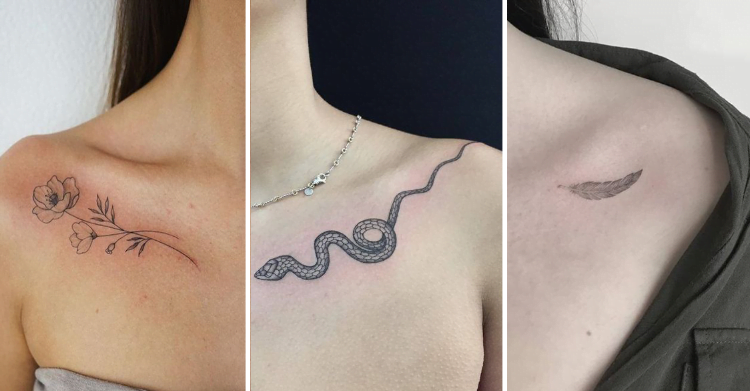 Tatouage Clavicule