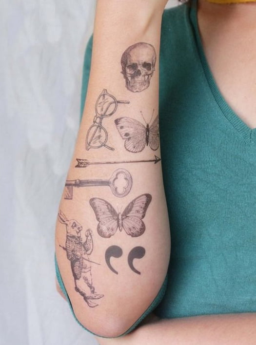 Tatouages Temporaires Avant Bras