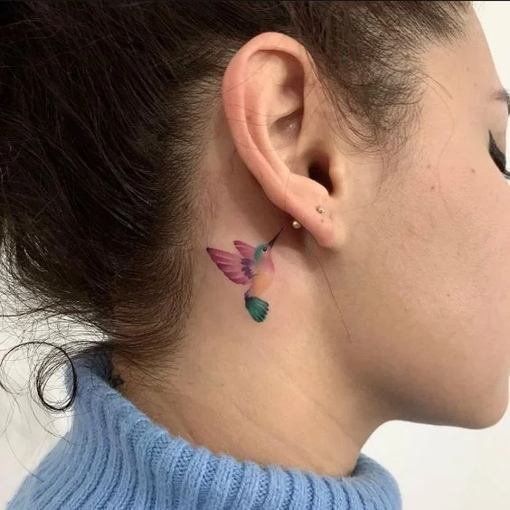 tatouage Colibri