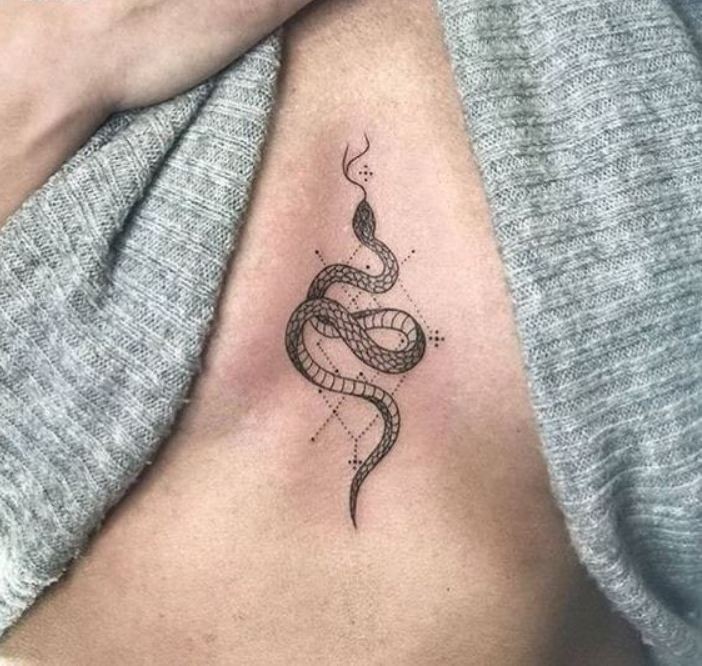 Serpent Et Dotwork 