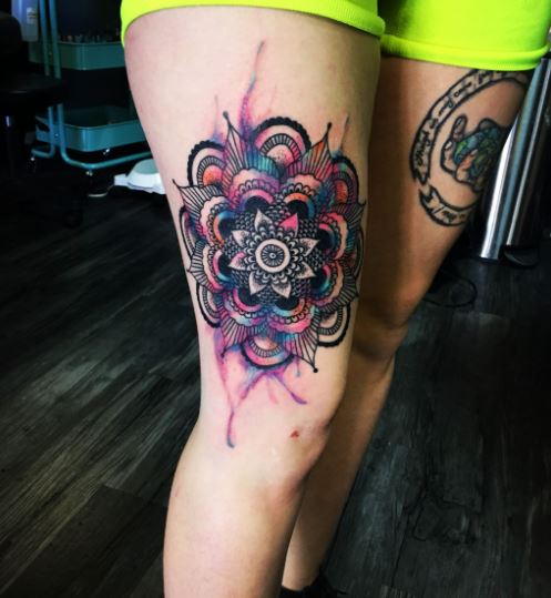 Mandala Et Couleur Arc En Ciel