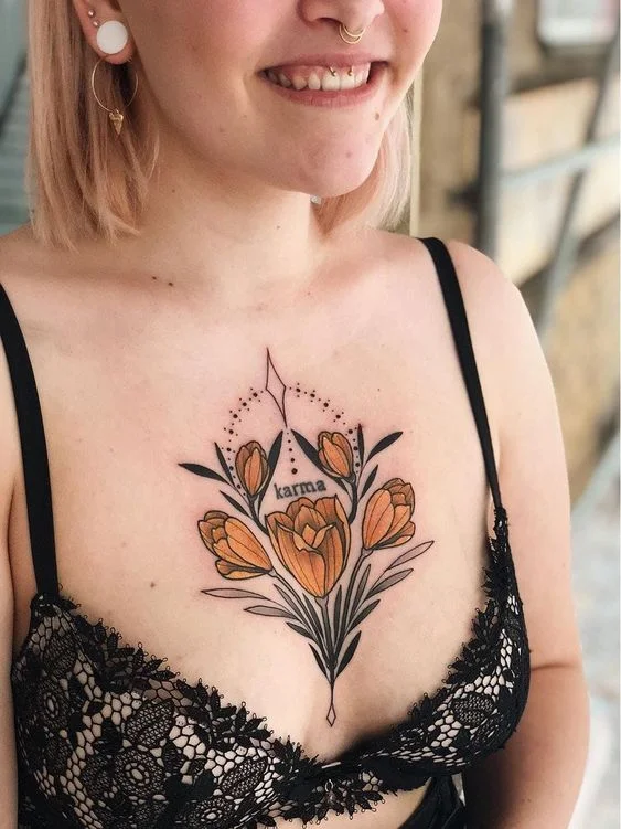 Tulipes et « karma »
