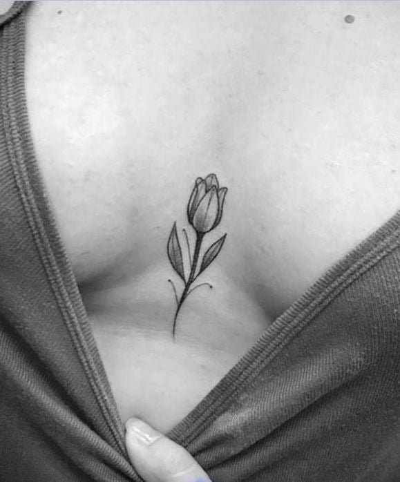 Tulipe à L’encre Noire 