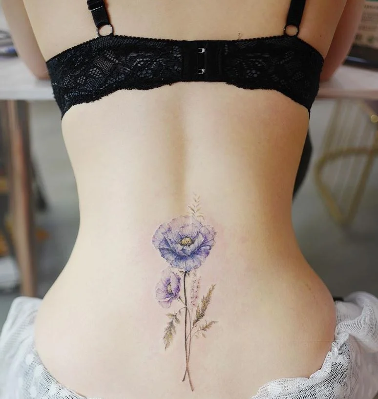 Fleur De Coquelicot Tatouage