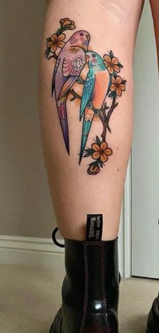 Tatouage Perruche
