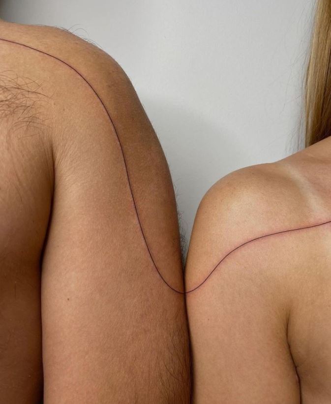 Tatouage Ligne Pour Couple