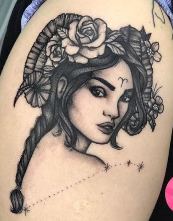 Tatouage Signe Astrologique B lier