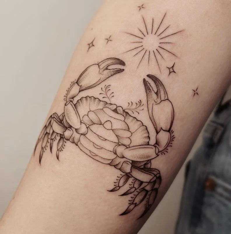 Tatouage Signe Astrologique Cancer