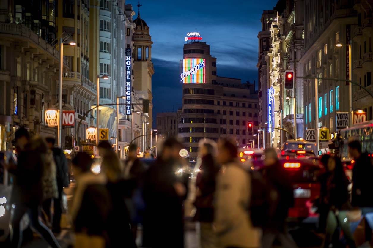 la Gran Vía