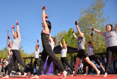 Séance Extérieure De Piloxing