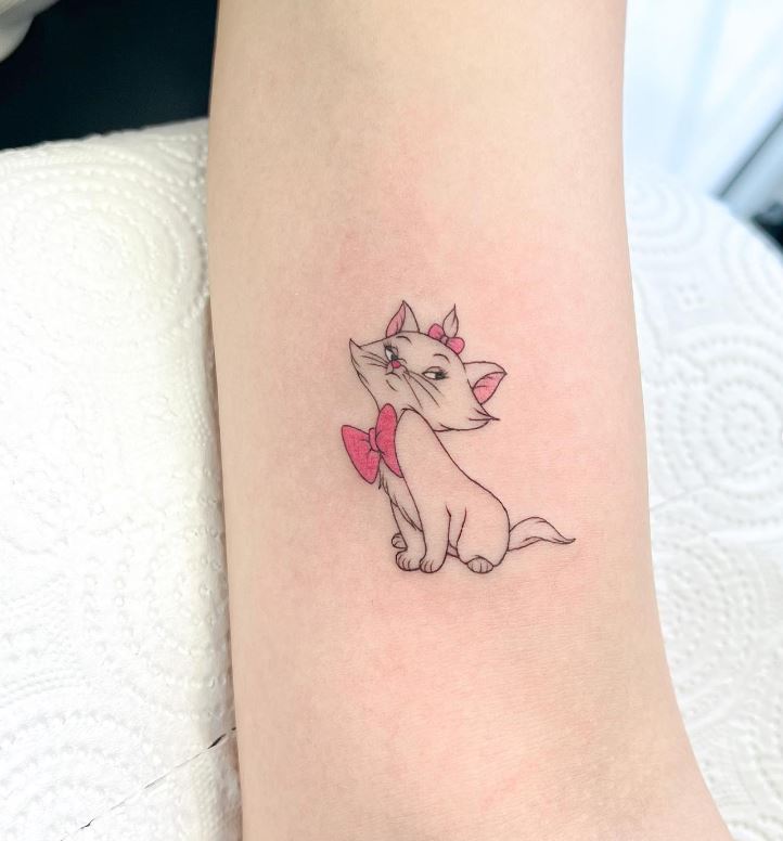 Tatouage Disney Marie Aristochats 