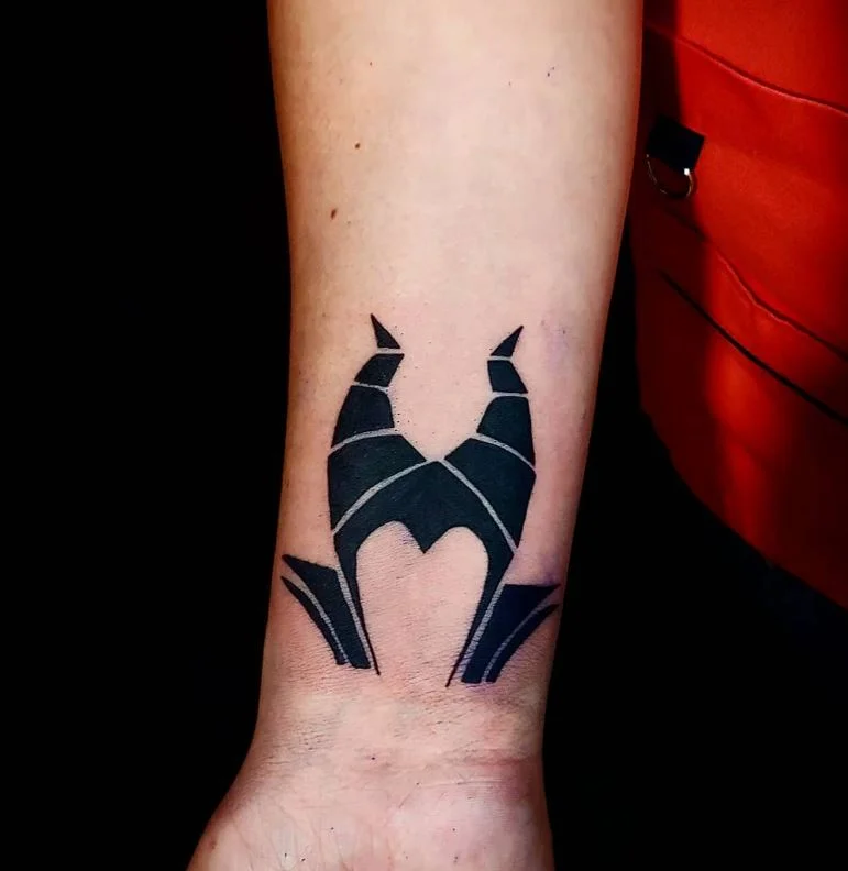 Tatouage Disney Maléfique