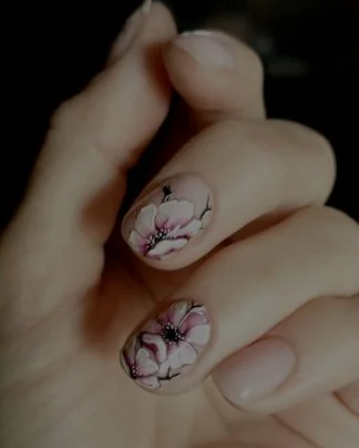 nail Art Cerisier