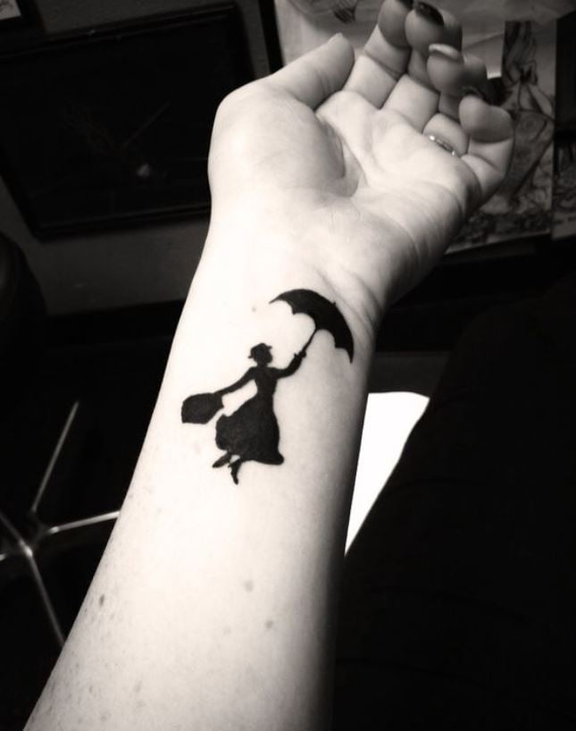 Tatouage Disney Mary Poppins 