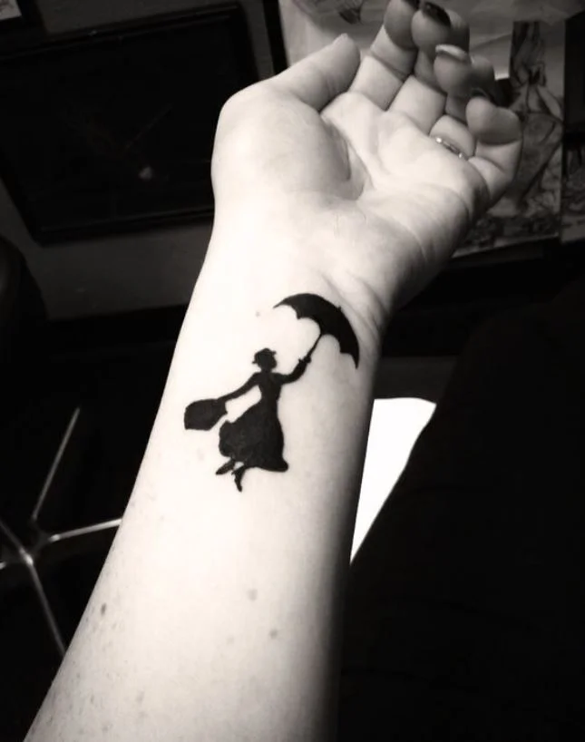 Tatouage Disney Mary Poppins