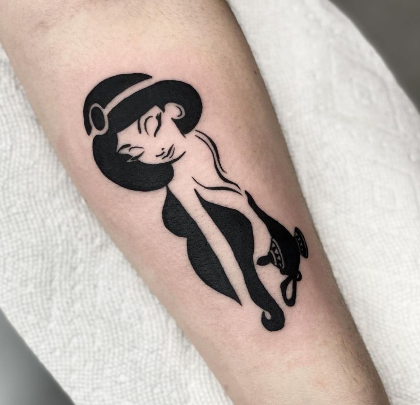 Tatouage Disney Jasmine 