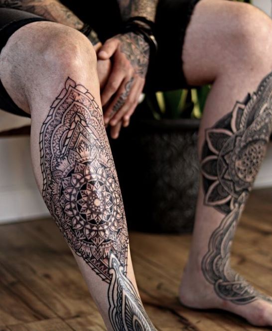 tatouage ornemental Symboles Et Mandala 