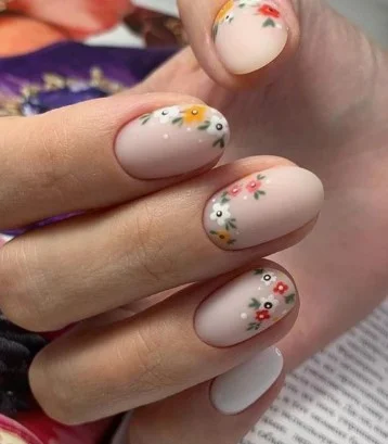 nail Art Petites Fleurs