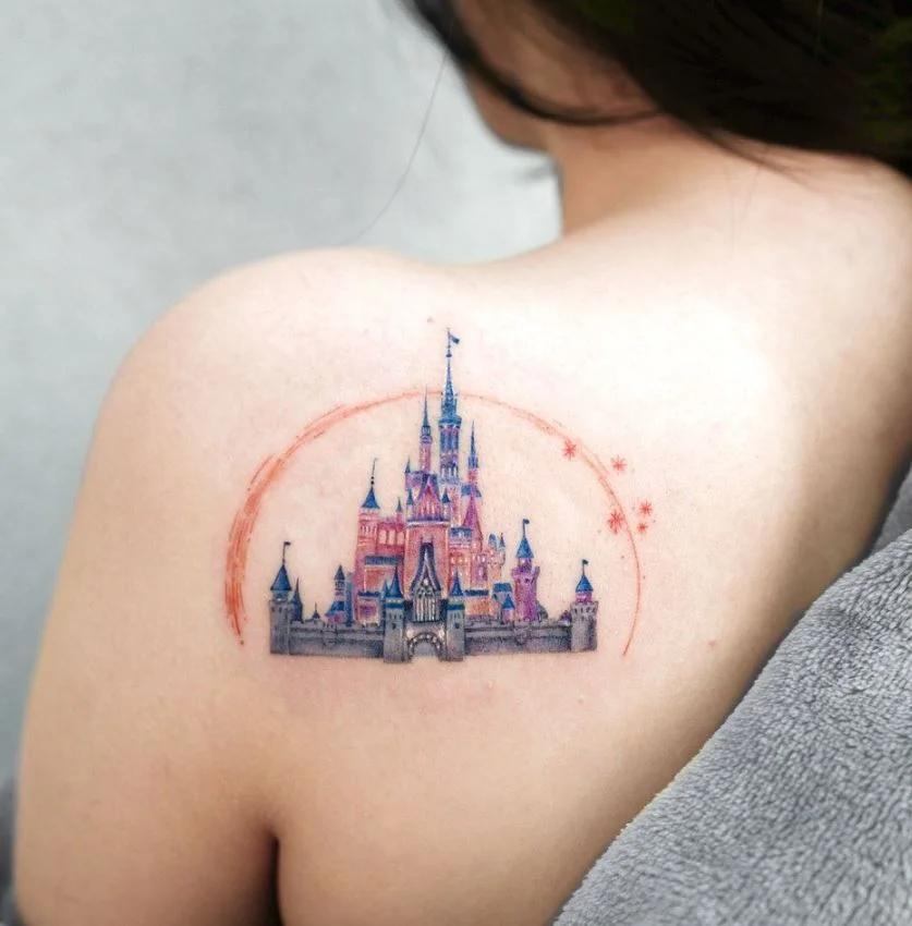 Tatouage Château De Disney