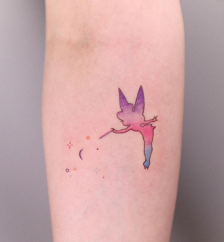 Tatouage Fée Clochette Disney 