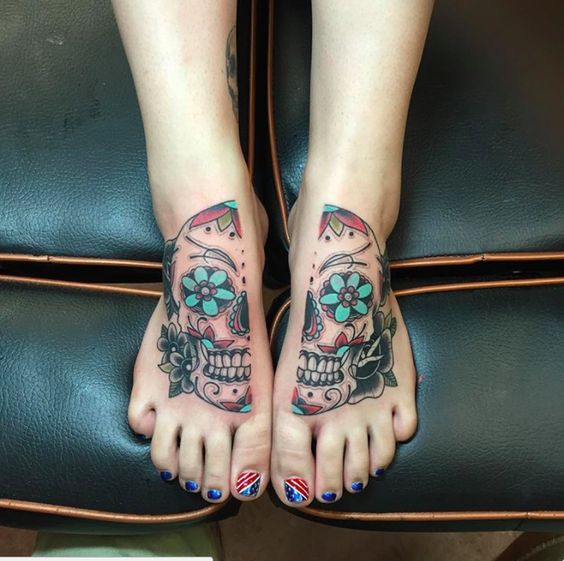 Moitié De Sugar Skull 