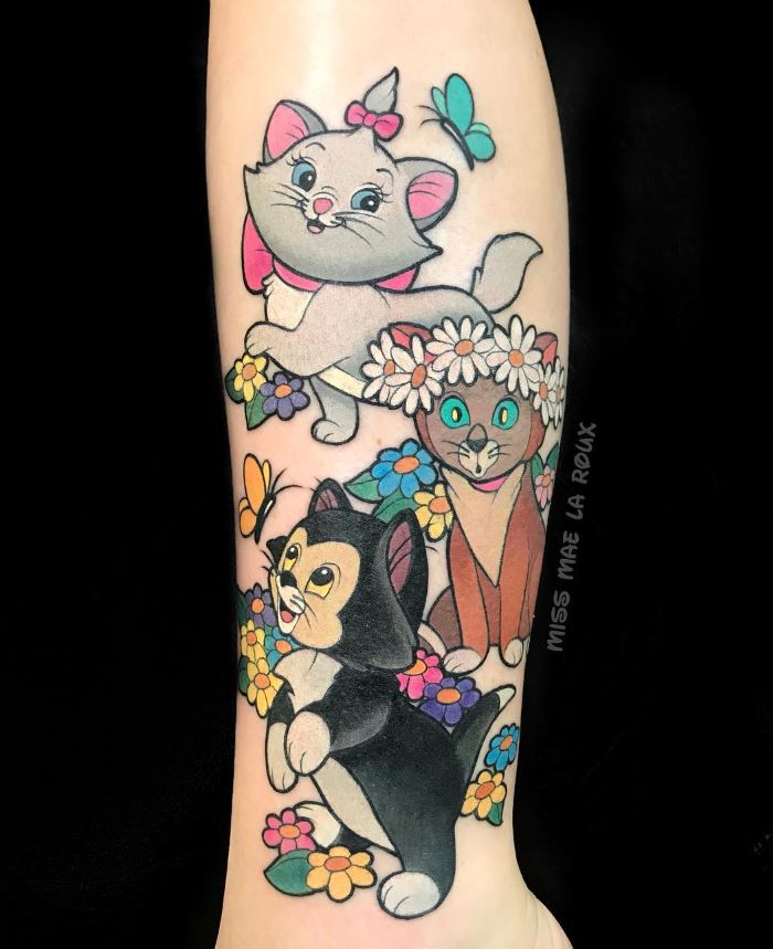 Tatouage Chats De Disney