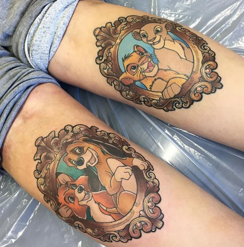 Tatouage Disney Miroir