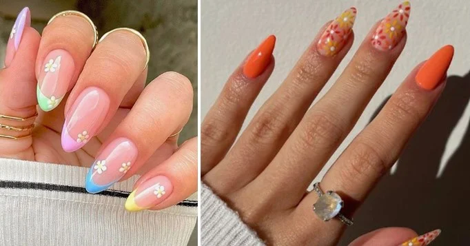 Nail Art à Fleurs