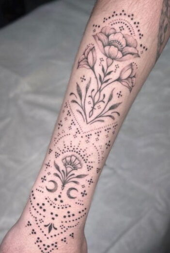 Tatouage Ornemental Femme