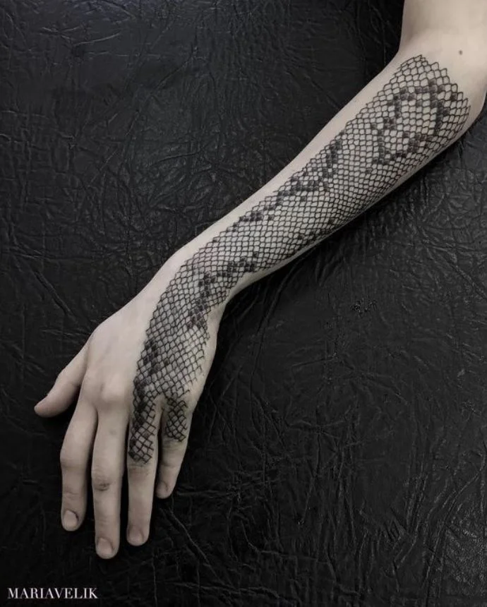 Tatouage Peau De Serpent